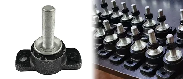 Patas de goma antivibración para motor personalizadas