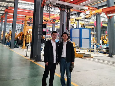 Colaboración con un importante fabricante chino de equipos en soportes antivibratorios